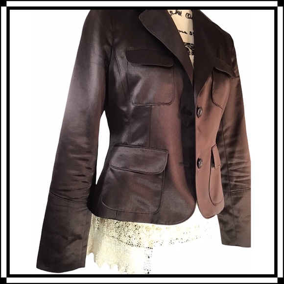 aXcess by Liz Claiborne Silky Blazer - 6 - Picture 4 of 12